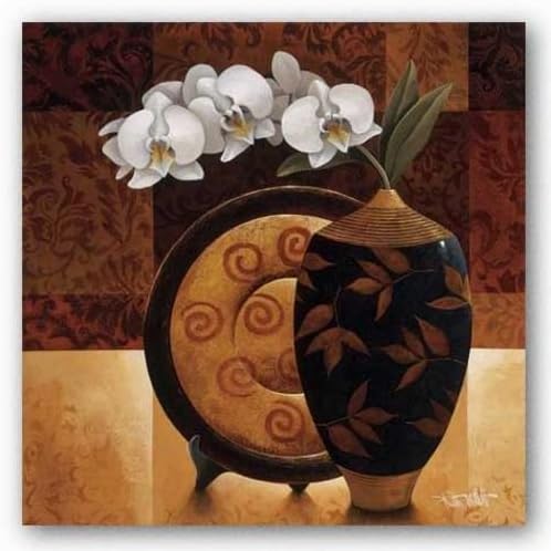 Orquidea Linda II by Keith Mallett 24"x24" Art Print Poster