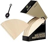 Lo que obtienes: contiene 100 filtros de café V60 #2, satisface tus diferentes necesidades, puedes disfrutar de café fresco en cualquier momento en casa o en la oficina