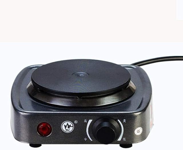 CPAZT Hot Plate for Electric Cooking Portable Single Hob, Cooktop Table Top Hob with Cast Iron Hob Rings Electric Burner with Temperature Control, Stainless Steel YCLIN