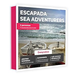 Geschenkdoos – verrassing Sea Adventures voor twee – met hotels en landelijke huizen met hanger – de beste ervaringsbox…