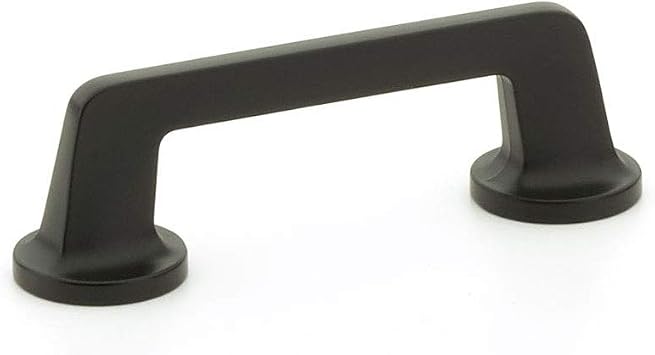 Schaub Northport Collection 3-1/2 in. 89mm Pull, Matte Black - 200-MB