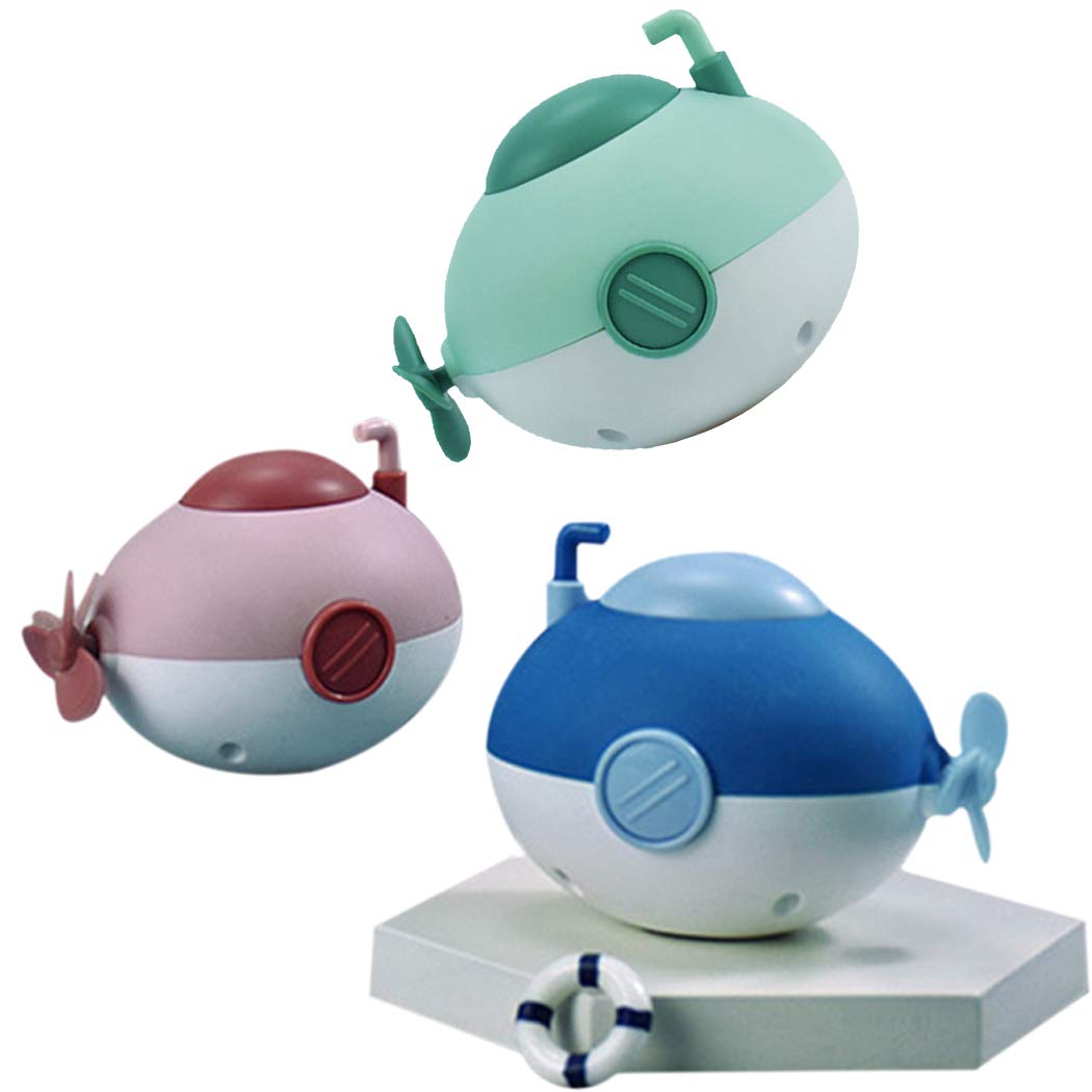 Dorakitten 3PCS Wind up Submarine Bath Toy Floating Swimming Toy for Kids Floating Bath Toy Wind Up Submarine Bath Toys