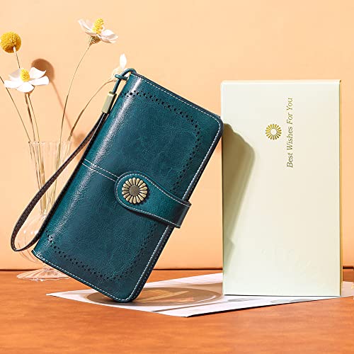Sendefn TZL-WALLET-01 Wallets For Women Genuine Leather Credit Card Holder thumb #6