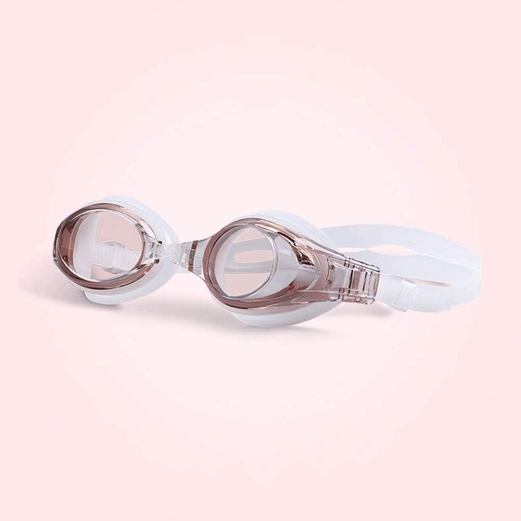 Kids Swim Goggles, No Leak, Anti-Fog, Easy to Adjust and Comfortable with UV Protection