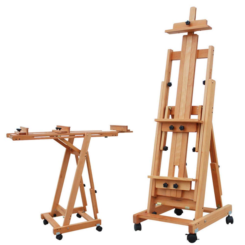Buy Multifunction HFrame Easel, Adjustable Beech Wood Studio Easel