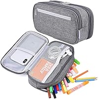 ENEN Astuccio Portamatite Grande Capacità per Ufficio e Scuola, Multifunzionale Astucci Cartoleria Organizer, Regali di Compleanno per Bambine, Ragazzi (Bolide,22x10x6cm