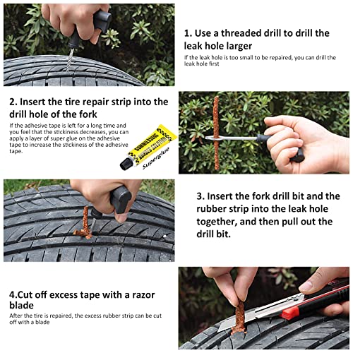 Car Roadside Emergency Kit, Car Safety Kitï¼Automotive Interior Safety Products, Emergency Roadside Kit, Safety Kit for Car, Auto Emergency Road Kit with Reflector Vest - Image 5