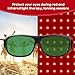 Morfone Red Light Therapy Infrared Eye Protection for Therapy Lamp Full Body & Face