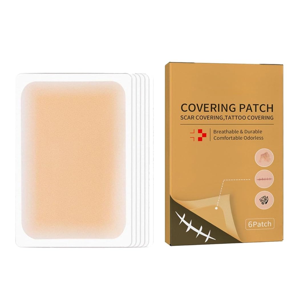 Tattoo Cover Up Tape (6 Pieces) + Skin Warts Remover Pen – Conceal & Care for Body Skin-image-21