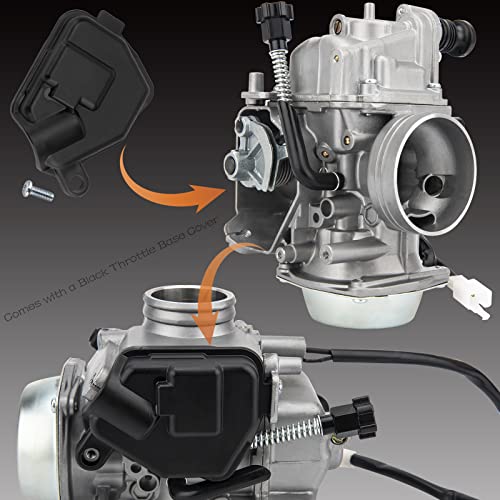 image for FanzKo TRX350 Carburetor for Honda Rancher 350 TRX350TM TRX350TE 350ES