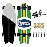 longboard carver ③ ¡En comparación con las longboards convencionales, los Surfskates ofrecen una forma de montar completamente nueva y diferente! Las secuencias de movimiento en los patines de surf se acercan mucho al surf y, por lo tanto, son muy diferentes al longboard y al skate.