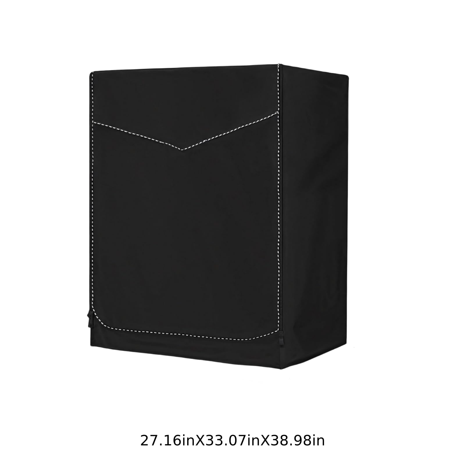Abdeckhaube für Waschmaschine für den Außenbereich, schwere Oxford-Gewebe-Abdeckung für Trockner, wasserdicht und staubdicht, mit Reißverschlussöffnungen, 33 x 27 x 39 in, geeignet für draußen