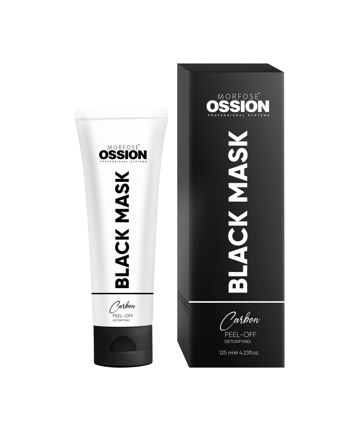 MorfoseOssion Premium Barber Line Black Mask, 0.85 Fl oz