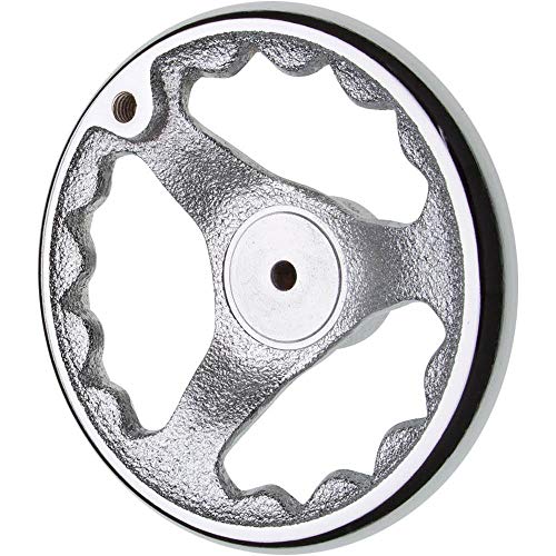Grizzly H3189 Cast Iron Handwheel, 6-Inch