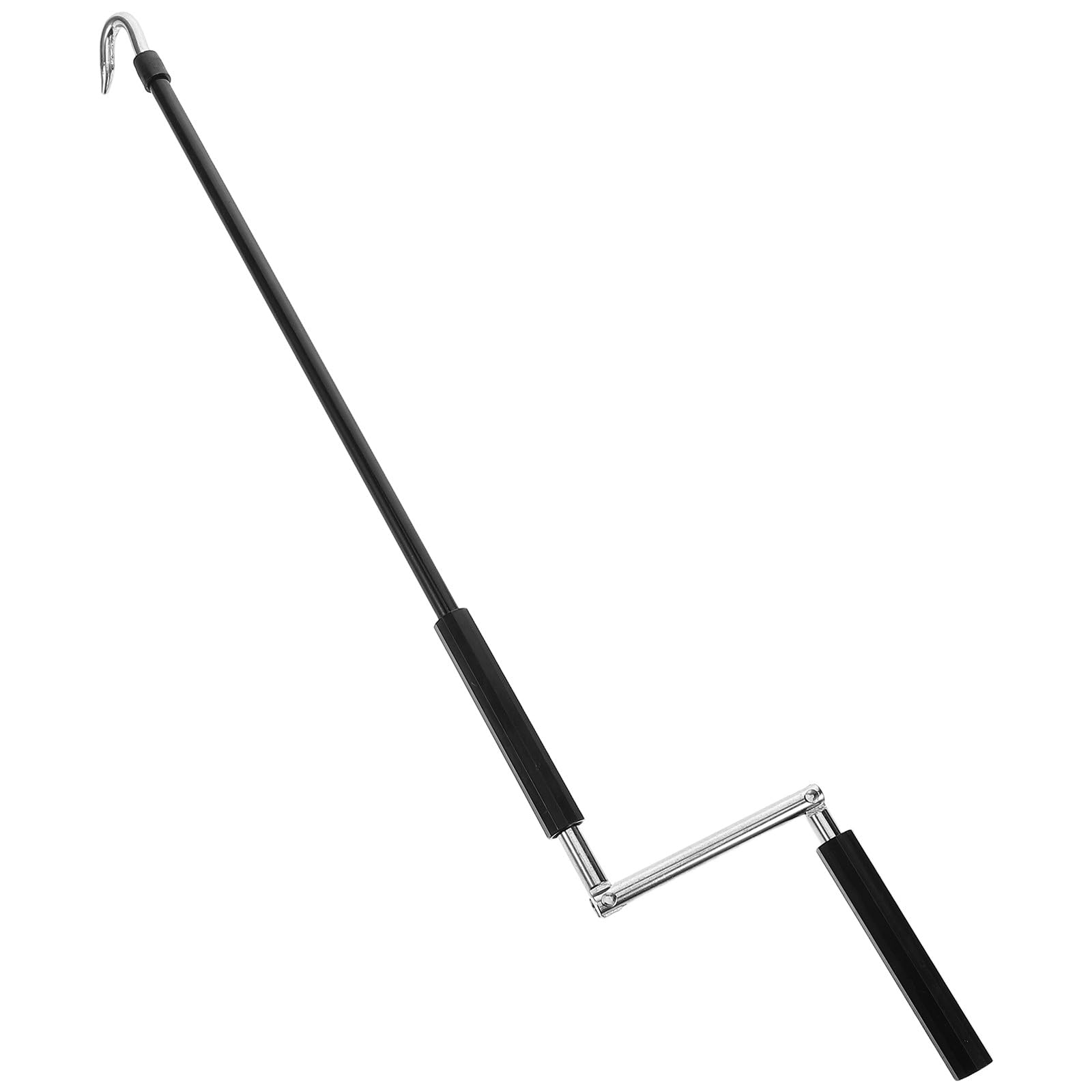 Manovella per Sole in Metallo per Camper e Patio Bacchetta Manuale Telescopica per Tende da Sole Retrattili e Pensiline Utensile Robusto per Ombreggiature Esterni