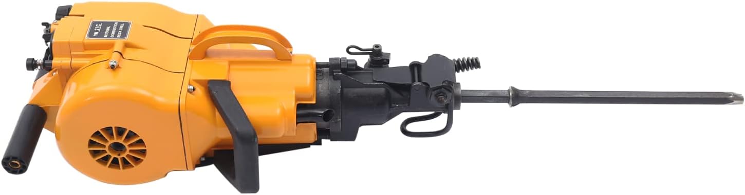 Gasoline Demolition Jack Hammer, 2-stroke Gasoline Concrete Breaker Drill, Rock Breaker Hammer, Gasoline Rock Drill, Internal Combustion Rock Drill, Gasoline Hammer Drilling Machine
