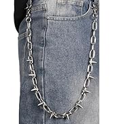 Amazon.com: ZEKEE Wallet Chain Pants Chain Hip Hop Punk Jeans