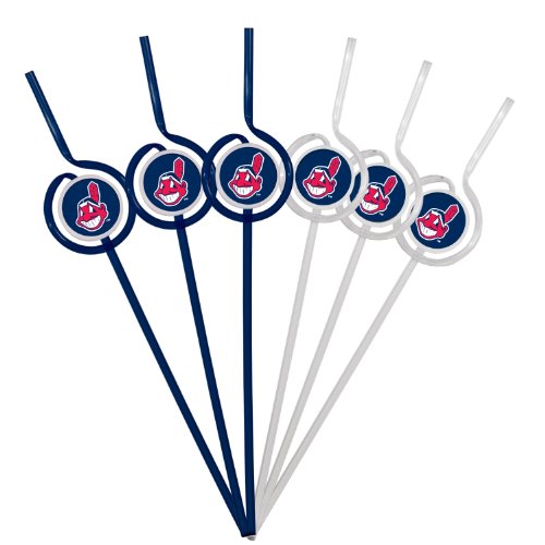 Pitillos deportivos MLB Cleveland Indians seis pack miniatura 1