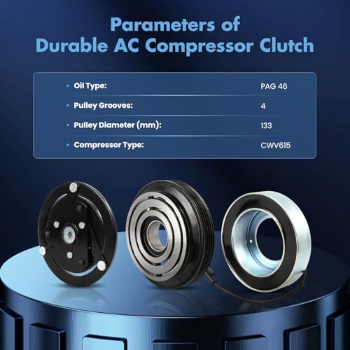 Image of ECCPP A /C Compressor Clutch 2003-2006 Fit for Nissan 350Z 3.5L AC Clutch