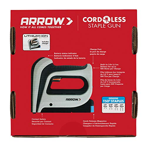 Arrow Fastener CO LLC T50DCD Cordless Electric Staple Gun