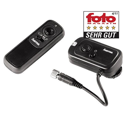 Hama Funkfernausl&ouml;ser f&uuml;r Kameras mit Remote-Control-Eingang, DCCSystem, Schwarz