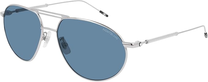 MB0110S 004 Argento blu taglia 61 mm 