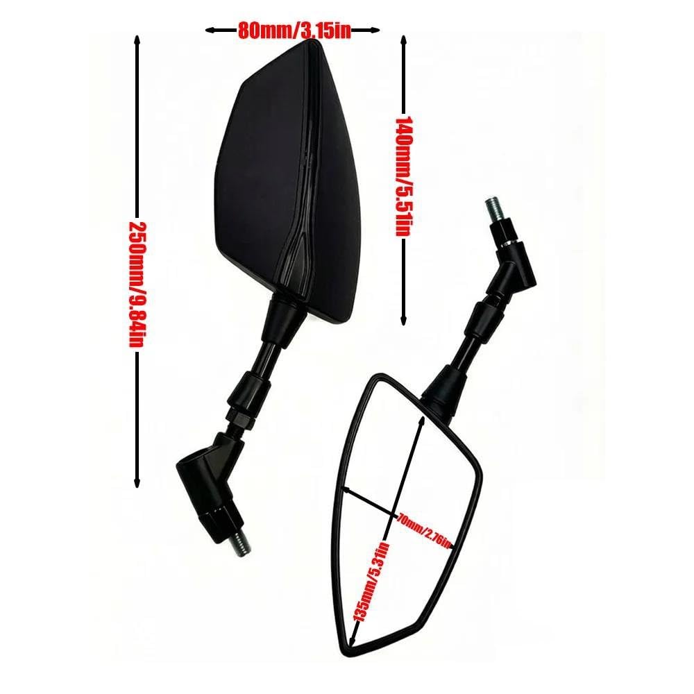 Specchietti Retrovisori Per SV 650/650X SV650 SV650X Specchietti retrovisori