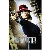 Agent Carter 8 x 10 Photo Hayley Atwell Pointing Gun Red Hat Blue Suit MARVEL AGENT CARTER kn