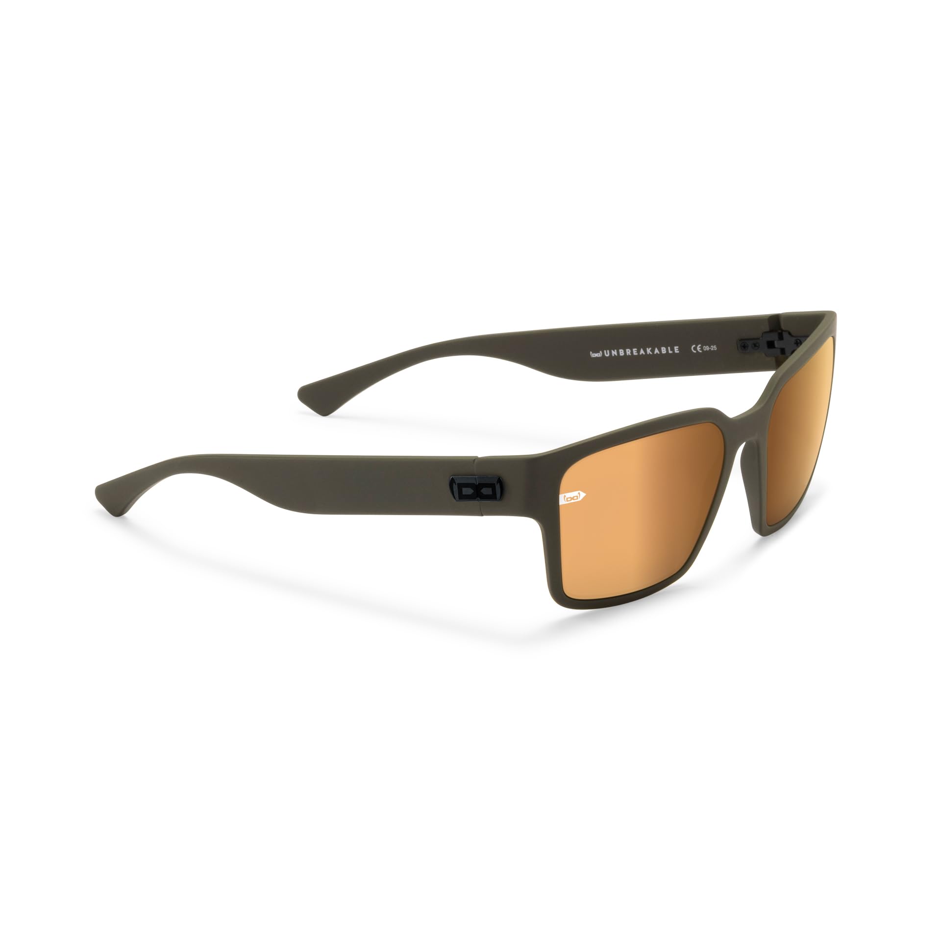 Gloryfy Unbreakable | Gi52 Lido earth | unzerbrechlich, extrem robust, Sonnenbrille, Sportbrille, federleicht, kontrastreich, anpassbare Bügel, UV400-Schutz, Unisex, Made in Austria