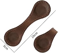 Vista 3 de Leather Magnetic Bookmark, Personalized Leather Bookmark, Custom Leather Bookmark, Customized Magnet Bookmarks, Handmade, Reader gift, gift for him