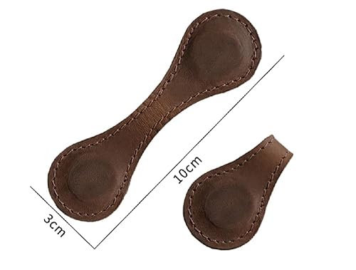 Miniatura 4 de Leather Magnetic Bookmark, Personalized Leather Bookmark, Custom Leather Bookmark, Customized Magnet Bookmarks, Handmade, Reader gift, gift for him,