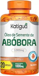 KATIGUÁ Óleo De Semente De Abóbora Prensado A Frio Katiguá 120 Cápsulas Soft Gel • 60 Doses Laranja