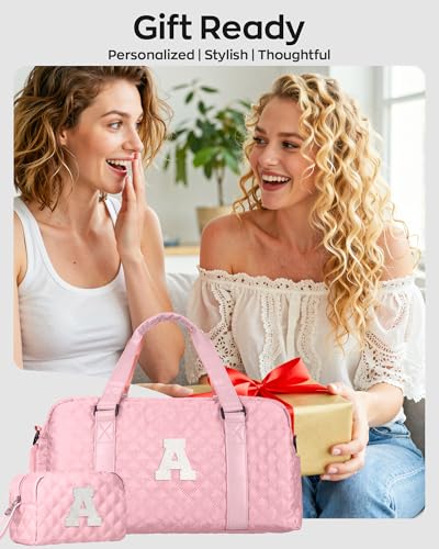 Gifts for Women Girls Travel Duffle Bag: Personalized Weekender Dance Cheer bag Sports for Girl, Gymnastics Bags, Birthday Gifts for Mom/Grad gift, Women Girls Kids Teens - Image 3