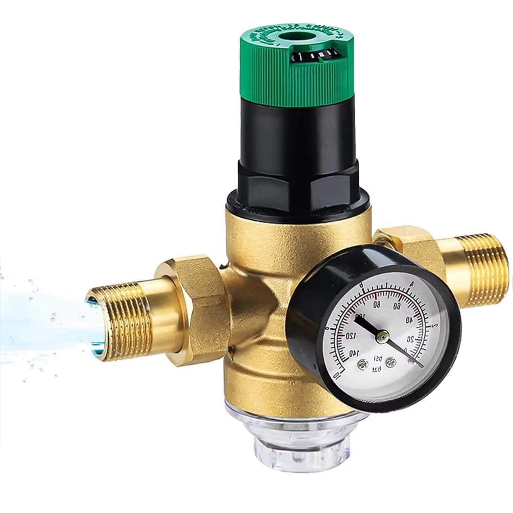 Régulateur de pression d'eau 3/4 pour la protection du chauffe-eau et des robinets