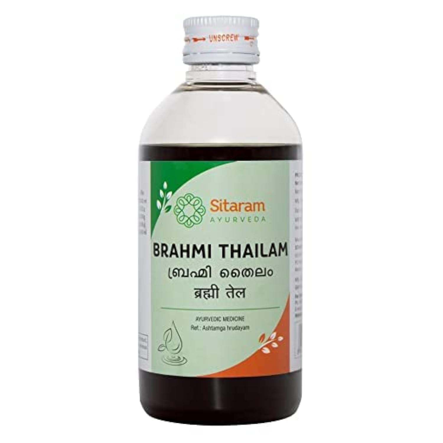 Sitaram Ayurveda Brahmi Oil | Brahmi Thailam 200 ml (Pack of 1) (B09V2FWMH2) Amazon Price History, Amazon Price Tracker