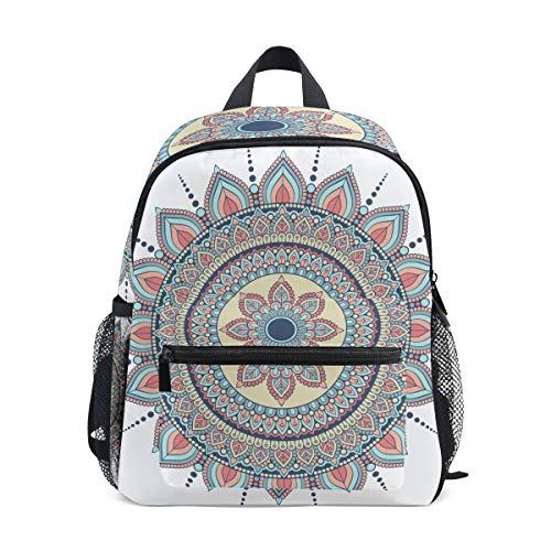 Preisvergleich Produktbild Mini Kinder-Rucksack Daypack Mandala Psychedelic Magische Vorschule Kindergarten Kleinkind Tasche für Reisen Mädchen Jungen