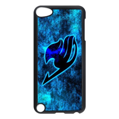iPod Touch 5 case,Fairy Tail Hard Plastic Case for iPod Touch 5/5th Generation,iPod Touch 5th Generation Case,apple iPod Touch 5 cover Skin protector(Black/White)
