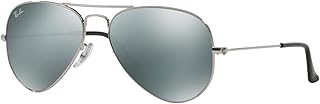 Ray-Ban RB3025 W3275 AVIATOR 55mm Verspiegelt, S, Spiegel-silber / Silber