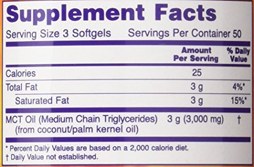 Now Foods Mct Oil Softgels, 1,000 Mg, 150 Count (Pack Of 2) #TOP2
