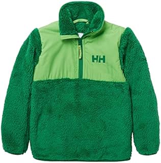 Helly Hansen Boy's K Champ 1/2 Zip Midlayer Jacket, Green, 5 Jahre