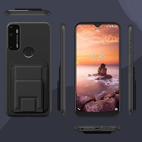 Miniatura 8 de Funda para AT&T Radiant Max 5G 6.8 pulgadas / Cricket Dream 5G / Cricket Innovate 5G / AT&T Fusion 5G Funda para teléfono con protector de pantalla