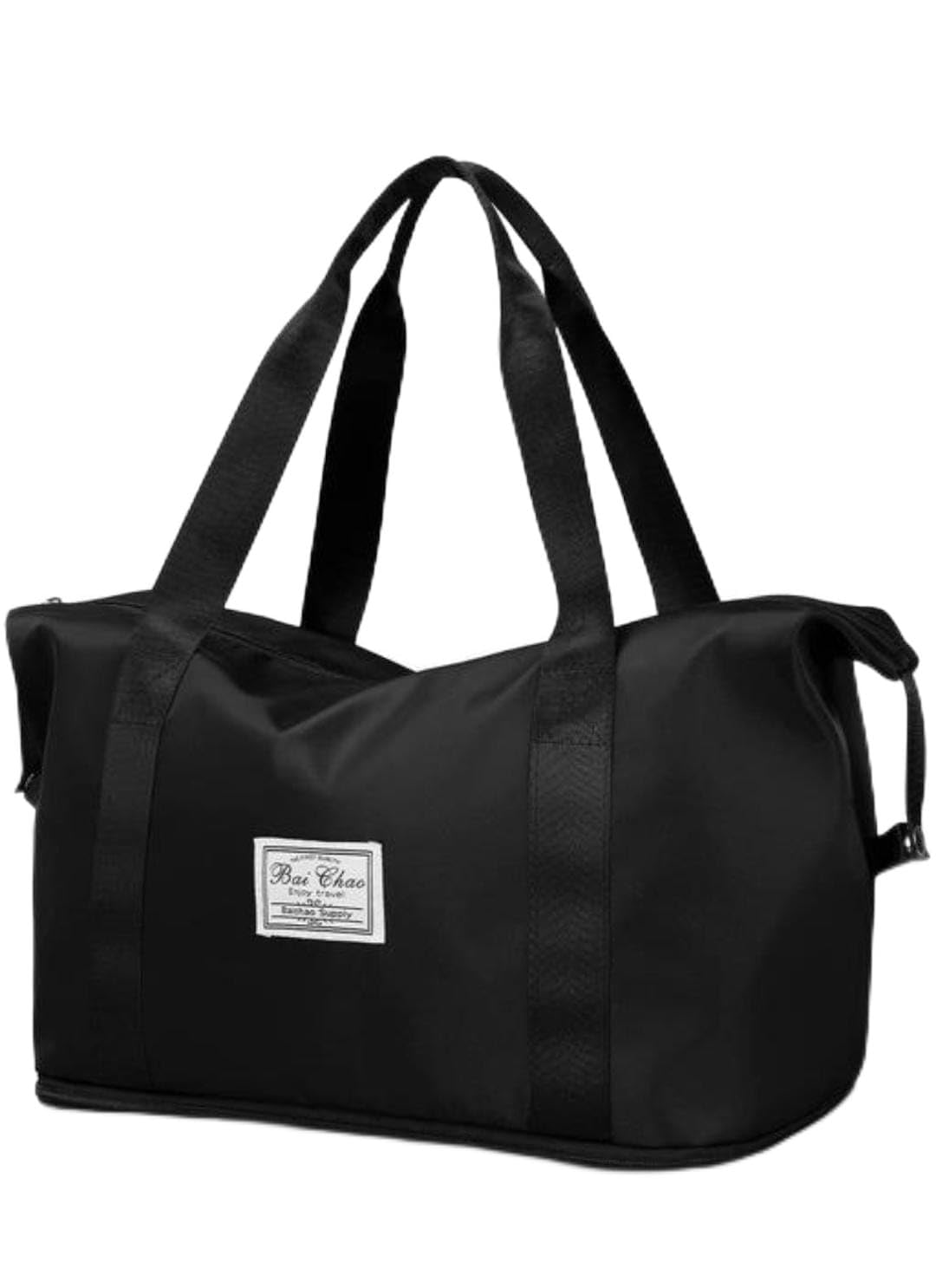Large Capacity Folding Travel Tote Bag, Oxford Fabric, Waterproof, Lightweight, Foldable, Travel Duffel Bag, Portable, Expandable, Carry On Bag-image-25