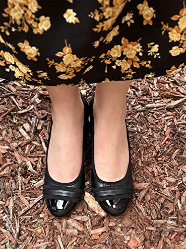 Jenn Ardor Chunky Heels Pumps Women Fashion Closed Toe Mid High Heels 2 Inch Block Heeled Shoes Comfortable Office Work Pumps For Ladies Slip Ons Black 9 #TOP2