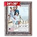 BarnwoodUSA Rustic Farmhouse Signature Picture Frame - Our 24x36 Picture Frame can be Mounted Horizontally or Vertically and is Crafted from 100% Recycled and Reclaimed Wood | No Assembly Required