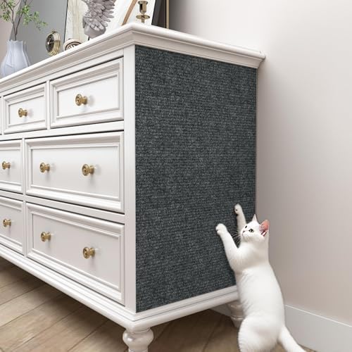 Rascador de pared para gatos adhesivo Decotalk gris oscuro miniatura 3