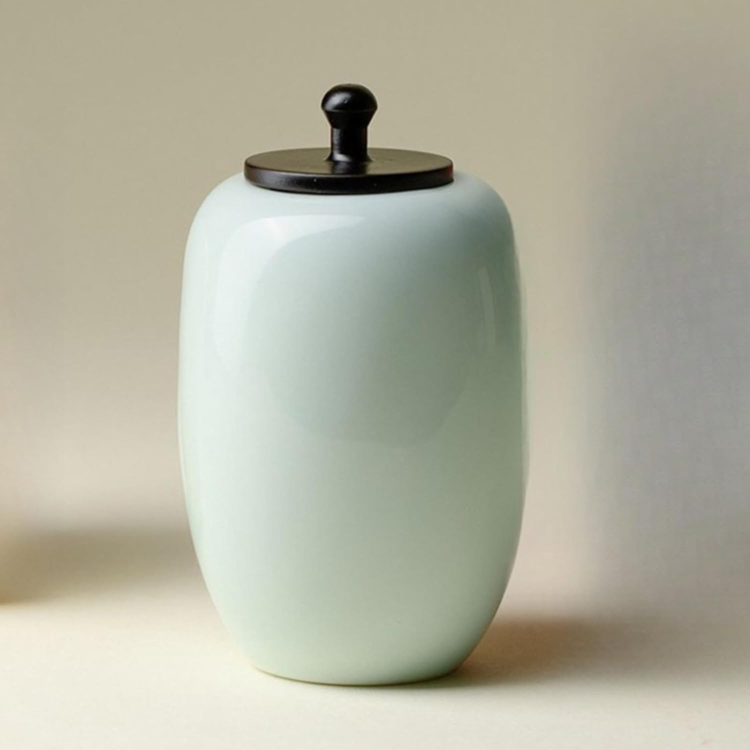 Ceramics Tea Canister, 120ml 4.0oz, Household Portable Storage Jar Tea Ceremony Accessories
