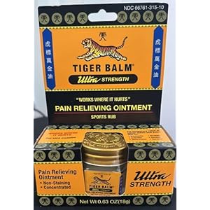 Tiger Balm Ultra Strength 0.63 oz Pack of 24)