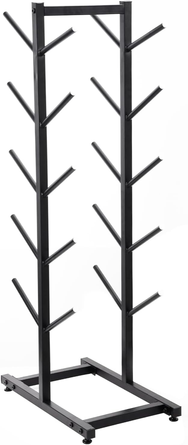 Snowboard Stand - Metal Floor Display Stand - 5-Tiers Home Gym Storage Holder, Garage Floor Organize for Skis, Scooter