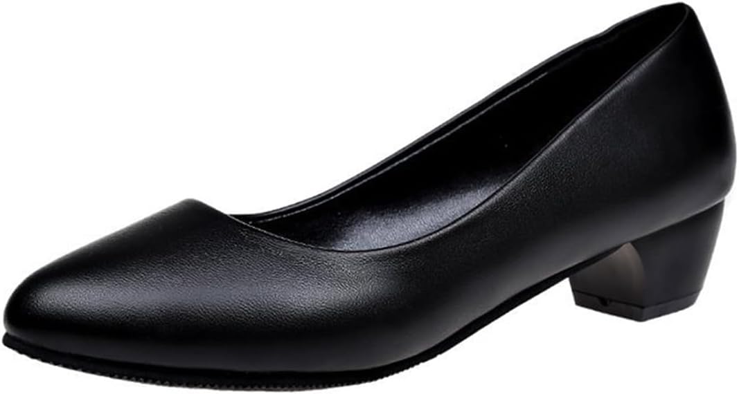 AKAIISHI ブラック ストラップパンプスレディースフォーマル黒 AKAISHI ブラックウェッジヒールパンプス ストラップ付き - メルカリ