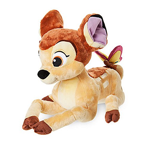 Disney Bambi officiel 27cm Bambi avec papillon en peluche Cover